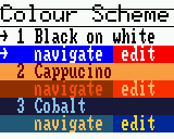 amenu setup colorscheme menu